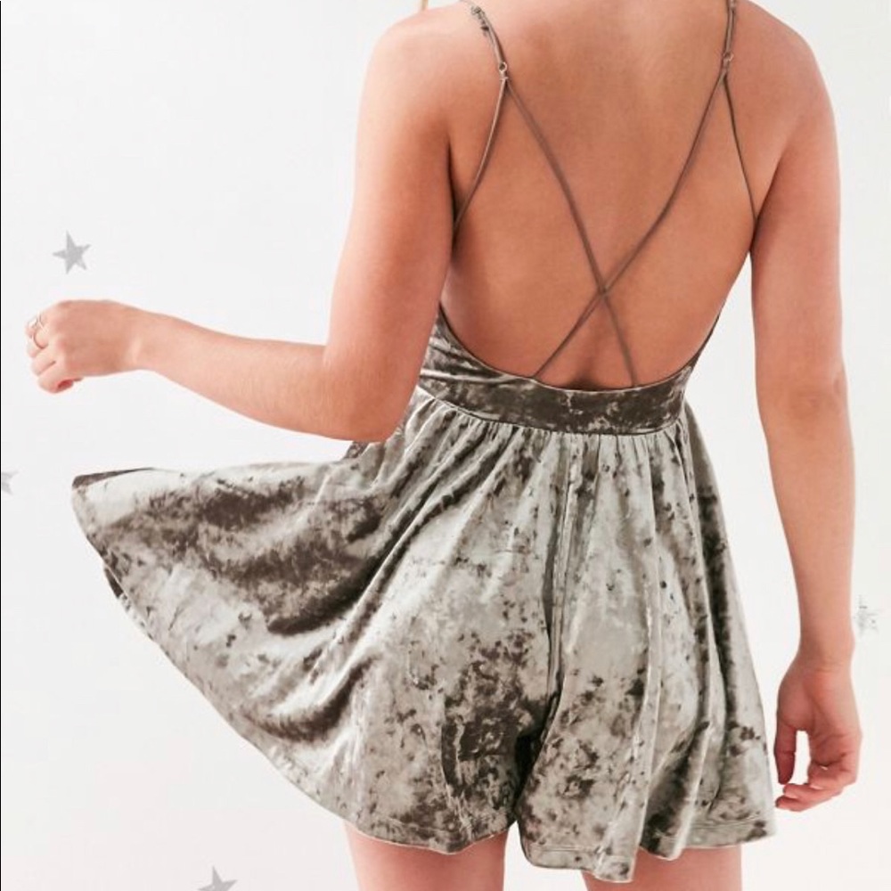 Velvet romper